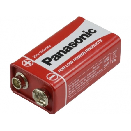Bateria cynkowo-węglowa 6F22/1BP PANASONIC blister