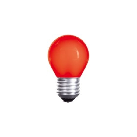 Żarówka LED kulka 1W E27 230V czerwona SPECTRUM