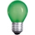 Żarówka LED kulka 1W E27 230V zielona SPECTRUM