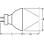 Żarówka halogenowa 15V 150W GZ6,35 EFR-5 OSRAM [64620]