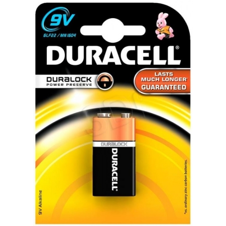 Bateria alkaliczna 6LR61 9V blister DURACELL