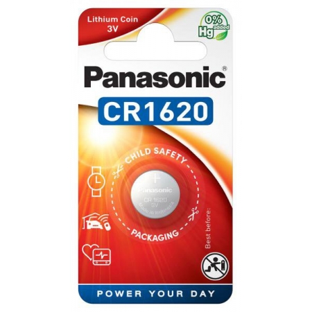 Bateria litowa CR-1620/1BP 3V blister PANASONIC