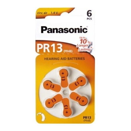 Bateria PR-13 1,44V blister PANASONIC