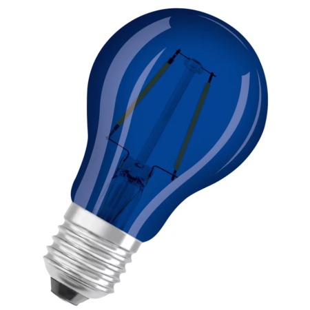 Żarówka LED GLS 2,5W E27 230V niebieska OSRAM