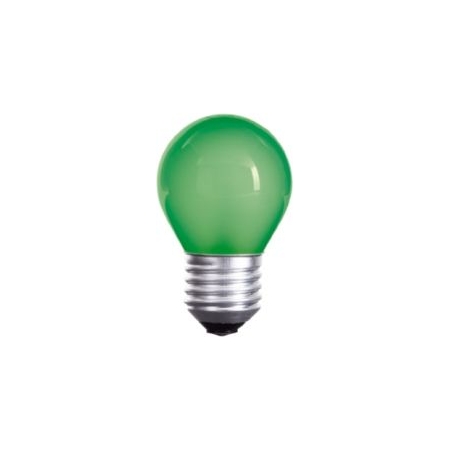 Żarówka LED kulka 1W E27 230V zielona SPECTRUM