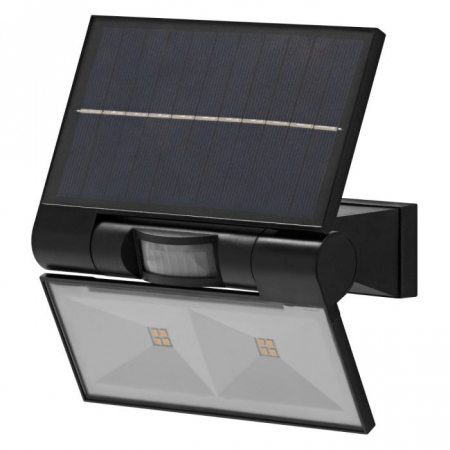 Kinkiet ścienny solarny ENDURA FLOOD SOLAR DOUBLE SENSOR 2,9W 3000K czarny LEDVANCE