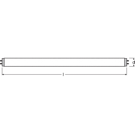 Świetlówka liniowa T8 36W/830 ciepłobiała OSRAM